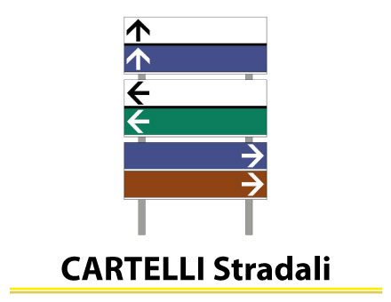 Montaggio e Installazione di cartelli stradali e frecce indicative - Brescia